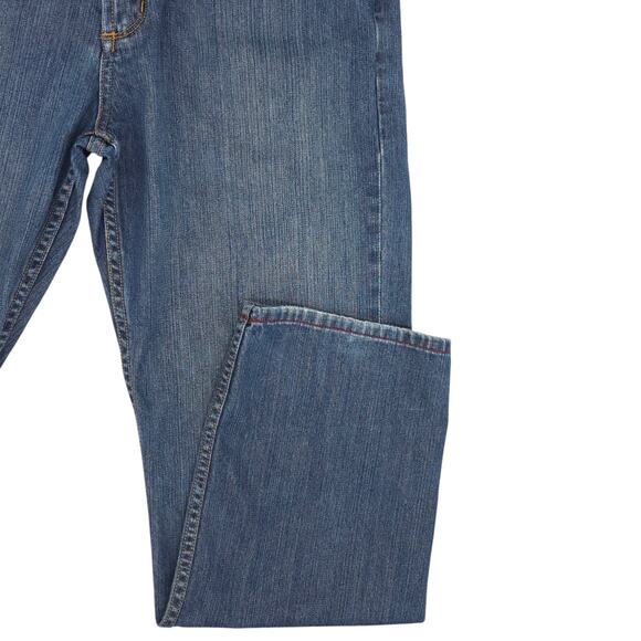 Nautica Jeans Mens 34x32 Blue Straight Leg Relax Fit Classic Denim Cotton - Picture 6 of 13